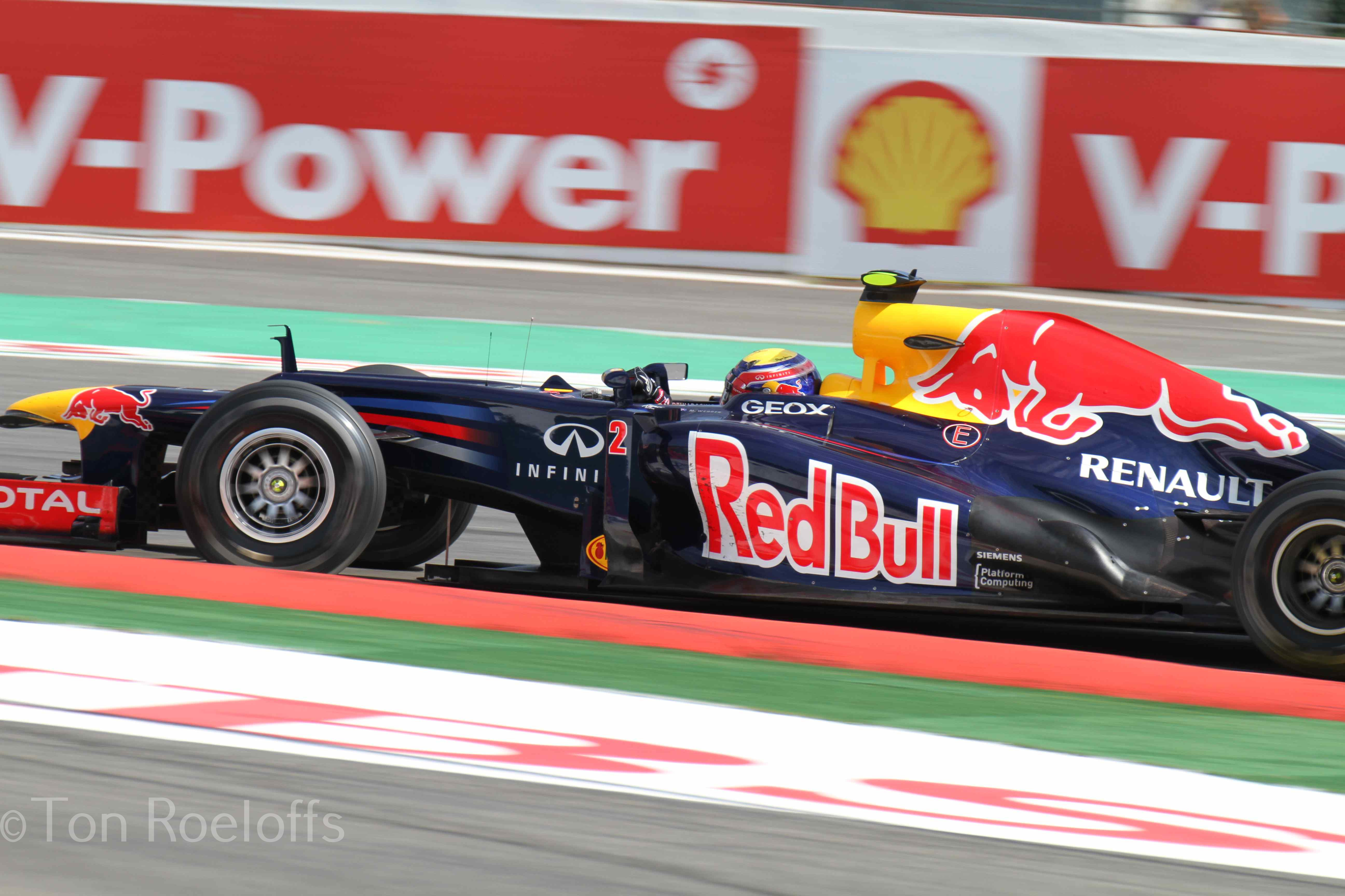 Verstappen pitbox